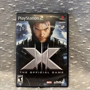 X-Men The Official Game Sony PS2 PlayStation 2  Manual & Game‎ Only